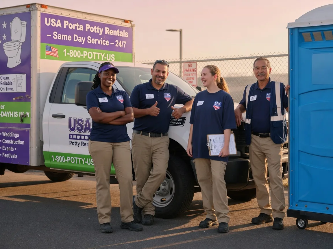 Porta Potty Rental company in Franklin, MO